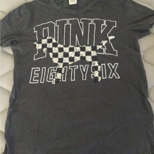 EUC VS a pink tshirt